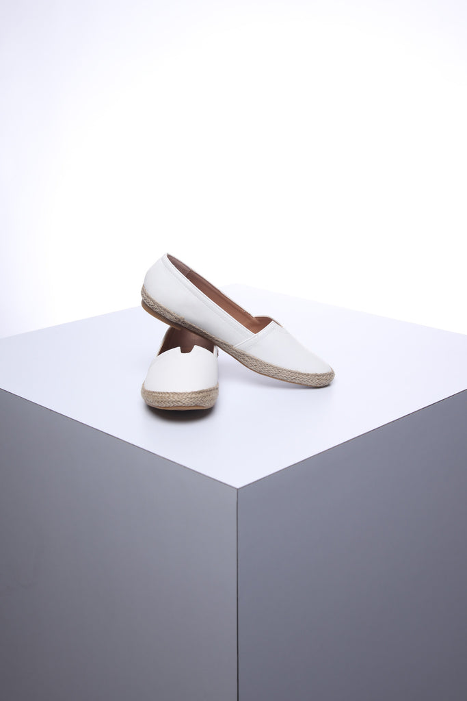 נעלי אספדריל - לבן