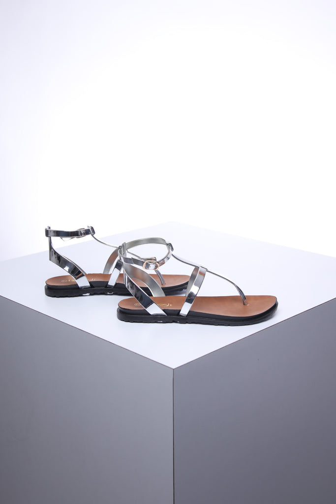 סנדלי ספייס כסוף בהיר