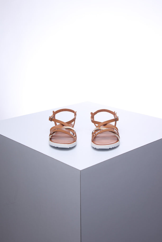 סנדלי אילה - חום